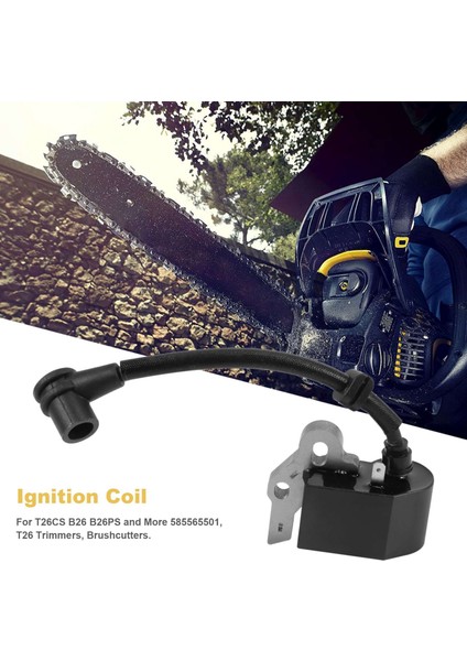 Mcculloch T26CS B26 B26PS ve Daha Fazlası Için Ateşleme Bobini 585565501,T26 Düzelticiler, Çalı Tırpanları (Yurt Dışından)
