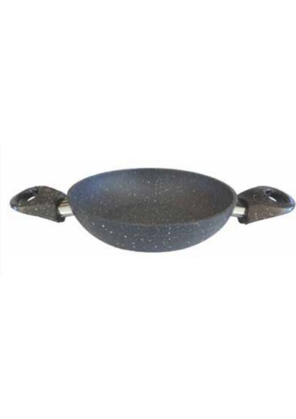 Granit Omlet Tava Siyah 18 CM