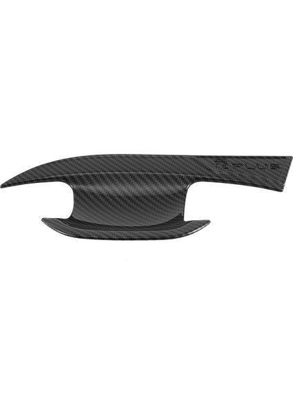 Byd Atto 3 Atto 3 2022 2023 Araba Aksesuarları Abs Karbon Fiber Tarzı Kapı Kolu Kase Kapağı Trim Koruyucu Kapak (Yurt Dışından)