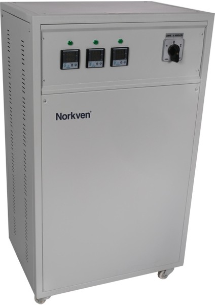 NTREGSRV33075BP 275/450V 75KVA Regülatör 75KVA Servo Mikro Işlemcili, %100 Yerli, 2 Yıl Garantili, Aşırı Akım, Gerilim Koruma Üniteli