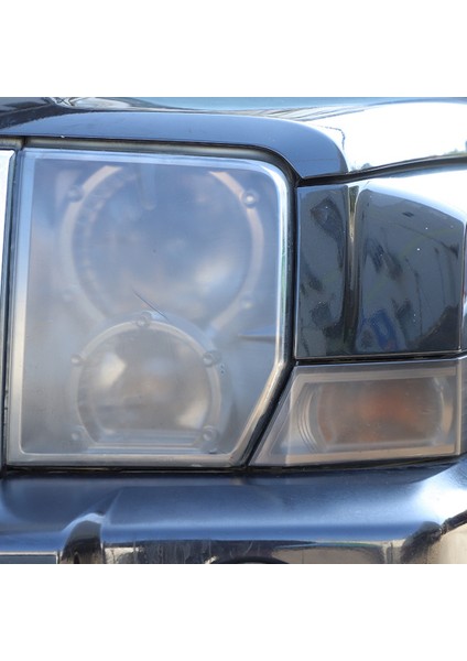 Jeep Grand Commander 2006-2010 Için Farlar Tonu Filmi Yerleşimi Koruyucu Film Pvc Etiket, Duman Siyah (Yurt Dışından) indirimleri