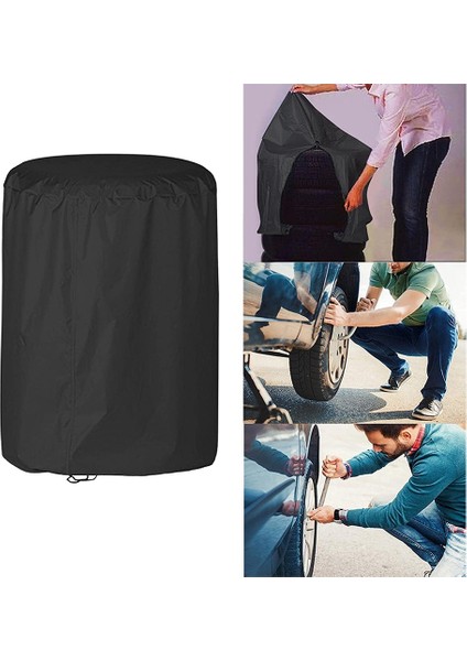 Su Geçirmez Evrensel Lastik Çanta Kılıfı Jant Kapağı Yedek Tekerlek Araba Lastik Kapağı Toz Koruma Römork Karavan Kamyon Için (Yurt Dışından) fiyatları