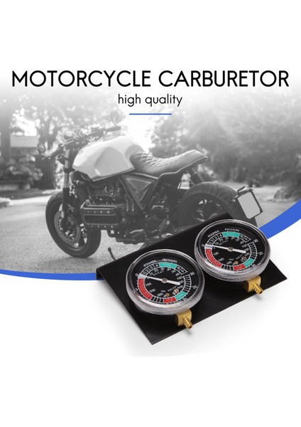 1 Takım Motosiklet Karbüratör Synchronizer Vakum Göstergeleri Aracı Carb Vakum Ölçer Dengeleyici Yamaha/honda/suzuki Siyah (Yurt Dışından)