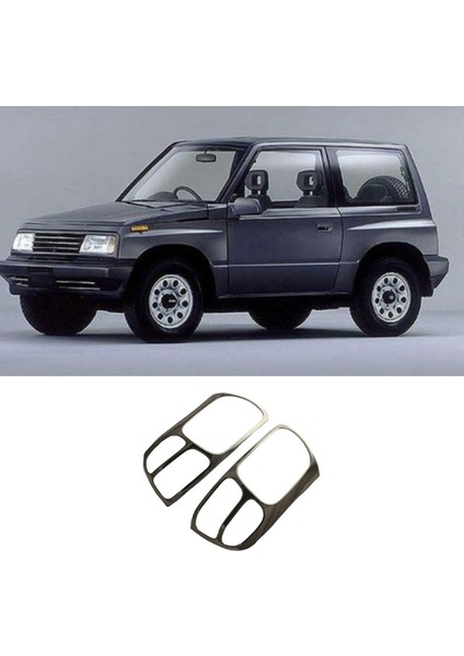 Suzuki Vitara Grande Escudo 2.0 1998-2005 Kafa Işık Lambası Kapağı Trim Çerçeve Koruyucu Etiket Araba Styling Aksesuarı (Yurt Dışından)