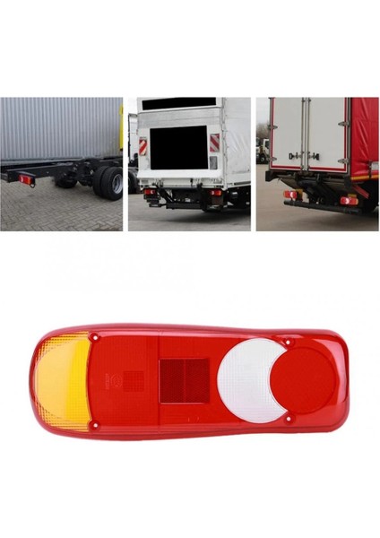 2 Adet Kamyon Kuyruk Aydınlatma Koruması Ters Işık Işık Konut Römork Fren Aydınlatma Koruması Daf LF45 LF55 Nissan Cabstar Kamyon (Yurt Dışından)