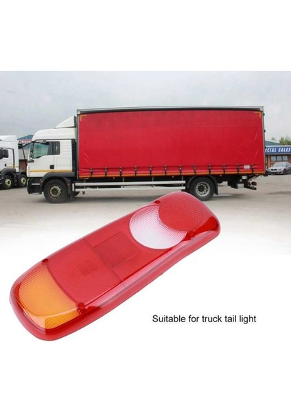 2 Adet Kamyon Kuyruk Aydınlatma Koruması Ters Işık Işık Konut Römork Fren Aydınlatma Koruması Daf LF45 LF55 Nissan Cabstar Kamyon (Yurt Dışından)
