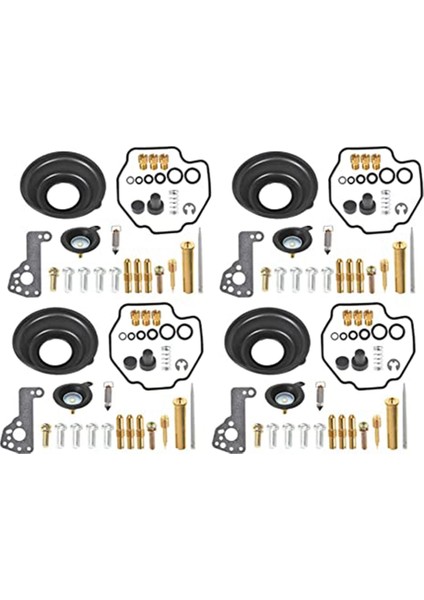 4-Pack Karbüratör Tamir Takımı Diyafram Hava Kesme Valfleri 1985-2007 Yamaha Vmax V-Max 1200 Için Yedek (Yurt Dışından)