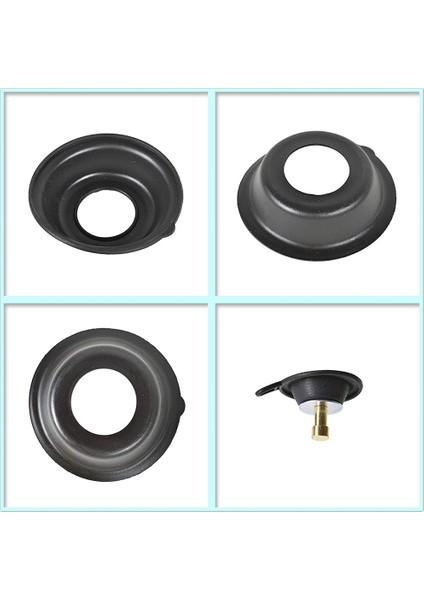 4-Pack Karbüratör Tamir Takımı Diyafram Hava Kesme Valfleri 1985-2007 Yamaha Vmax V-Max 1200 Için Yedek (Yurt Dışından)