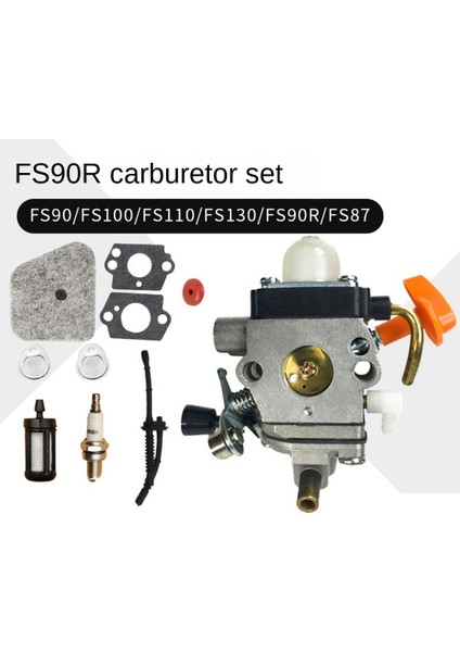 Stıhl Karbüratör FS87 90 100 110 Karbüratör Kiti FS90R 100 87R S90K Için (Yurt Dışından)
