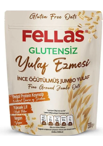 Glutensiz Yulaf Ezmesi 300G