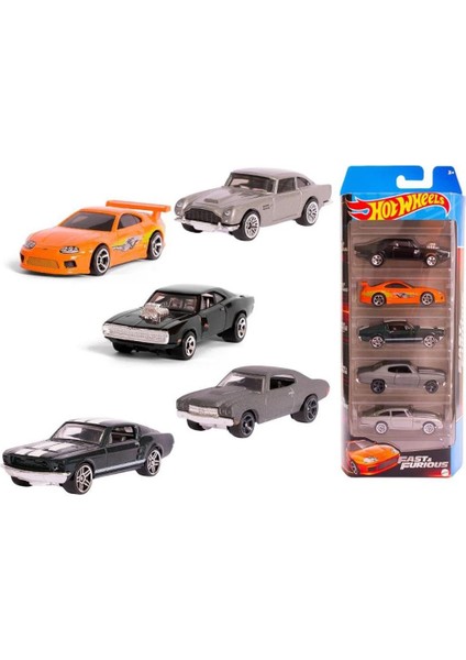 5li Araba Seti - Fast And Furıous HLY70