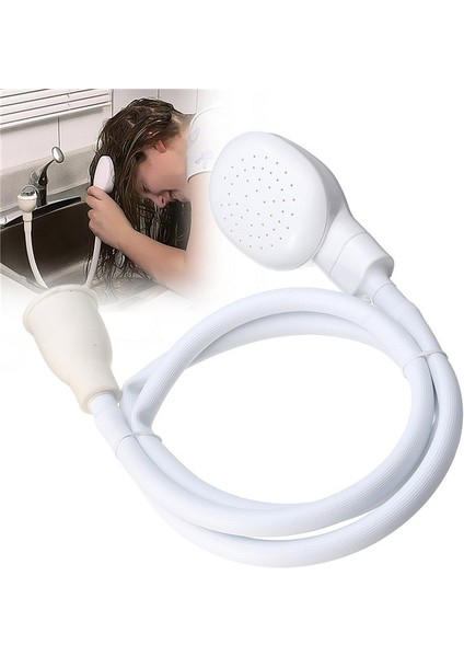 Pratik 1.2 M Köpek Duş Başlığı Sprey Drenaj Süzgeç Pet Banyo Hortumu Lavabo Yıkama Saç Pet Kuaför Duş (Yurt Dışından) fiyatları