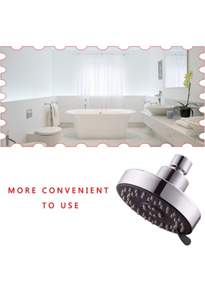 El LED Işık Hidroelektrik Güçlendirici Masaj Duş Başlığı Bol Güçlü - Gümüş (Yurt Dışından) fiyatları