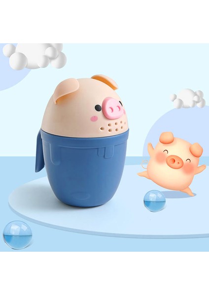 Çocuk Banyo Aracı Karikatür Bebek Banyo Kapakları Sevimli Yürümeye Başlayan Sham Fincan Çocuk Banyo Bebek Duş Ss Yıkama Saç Fincan (Yurt Dışından) fiyatları