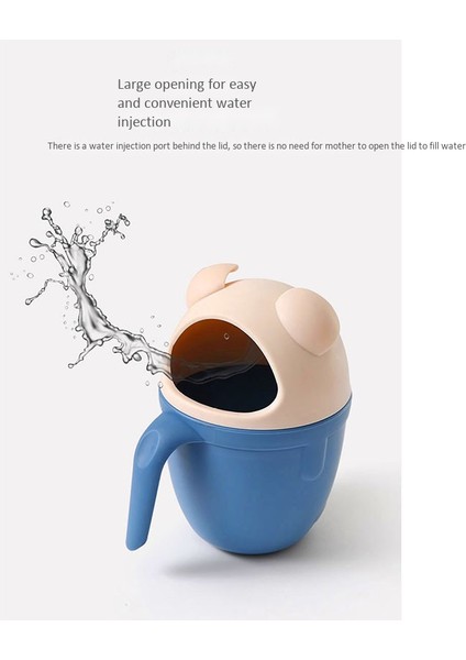 Çocuk Banyo Aracı Karikatür Bebek Banyo Kapakları Sevimli Yürümeye Başlayan Sham Fincan Çocuk Banyo Bebek Duş Ss Yıkama Saç Fincan (Yurt Dışından) indirimleri