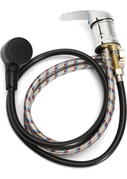 Yeni Dayanıklı Berber Güzellik Salonu Şampuan Kasesi Lavabo Sıcak ve Soğuk Musluk Püskürtme Hortumu (Yurt Dışından) fırsatları