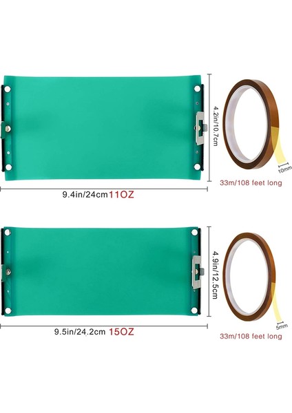 Süblimasyon Silikon Kupa Sarma, Dıy Baskı Kupalar Için 2 Rulo Isıya Dayanıklı Bant ile Isı Basın Kupa Bardak Kelepçesi (Yurt Dışından) fiyatları