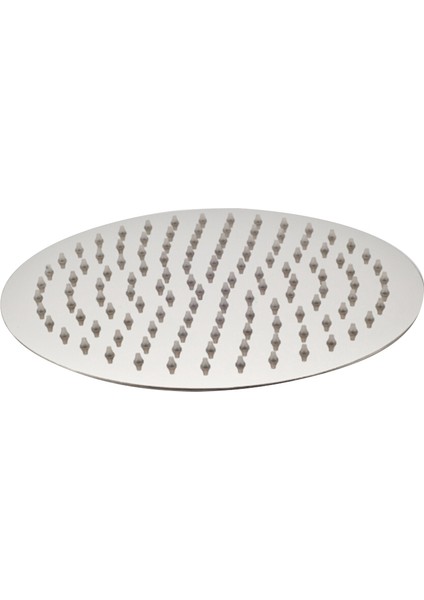 8 Inç Ultra Ince Paslanmaz Çelik Duş Başlığı Yuvarlak Krom Kaplama Duş Başlığı (Yurt Dışından)