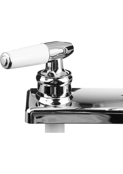 Günlük Araçlar Çift Kulplu Mutfak Banyo Musluk Paslanmaz Çelik + Pp Lavabo Çift Delikli Sıcak/soğuk Su Tapwear (Yurt Dışından) modelleri