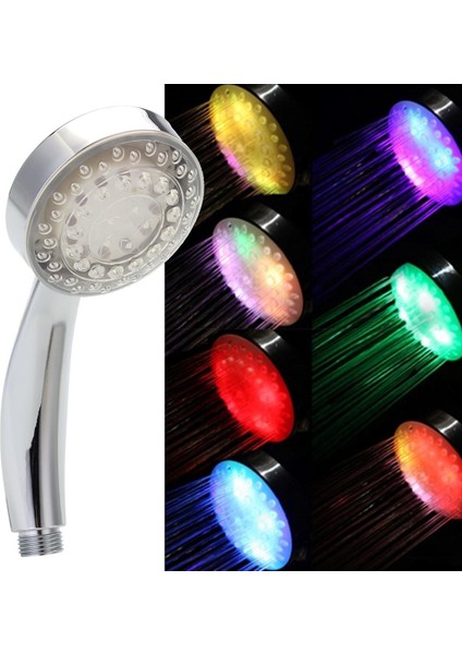 7 Renk Değişen LED El Duş Başlığı Su Başlığı Yeni Ev Banyo Aksesuarları - (Yurt Dışından) indirimleri