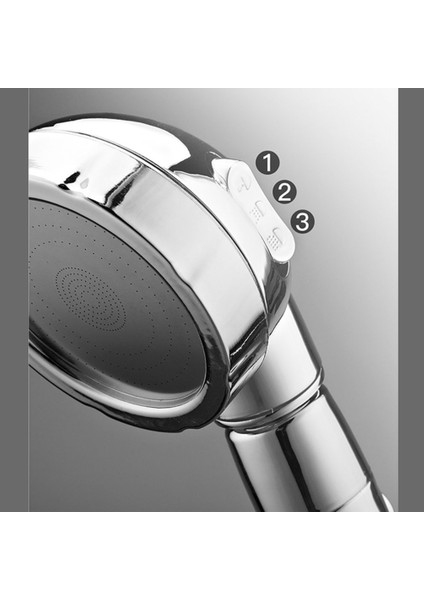 Ma Taşınabilir Boyut 3 Dişliler El Ev Basınçlı Duş Başlığı Abs Duş Başlığı (Yurt Dışından) modelleri