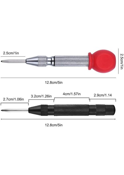 3 Adet Otomatik Merkezleme Aleti, 5 Inç Spg Yüklü, Yastık Kapaklı ve Ayarlı Darbeli Kırma El Aleti – Altın, Siyah, Gümüş (Yurt Dışından) modelleri