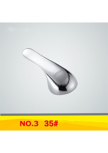 Musluk Kartuş Kolu Krom Kaplama Mutfak Musluk Aksesuarları Havzası Mikser Dokunun 35MM/40MM Makara Musluk Için Dekoratif Kapak-No. 3 Kol 35# - Kol 3 35# (Yurt Dışından)