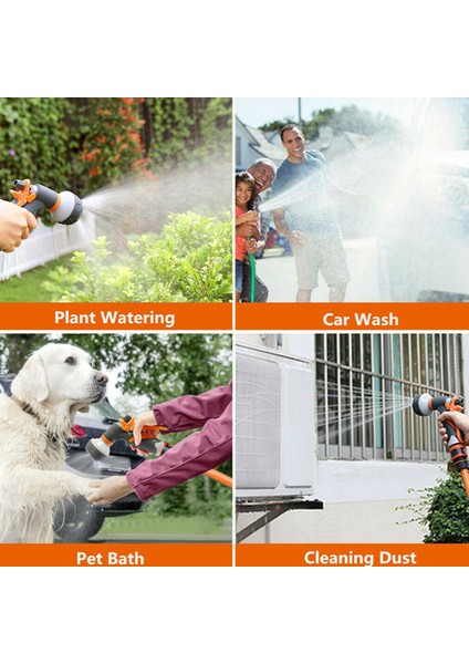 Ağır Hizmet Tipi 8 Ayarlanabilir Desenli Nozül, Araç Yıkama Tesislerinin Temizlenmesi Için Kaymaya ve Darbeye Dayanıklı (Yurt Dışından) indirimleri