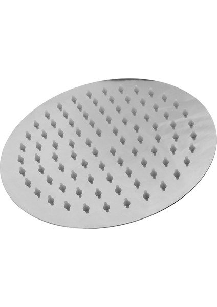 Aksesuar 8 Inç Ultra Ince Paslanmaz Çelik Duş Başlığı Yuvarlak Krom Kaplama Duş Başlığı (Yurt Dışından) fırsatları