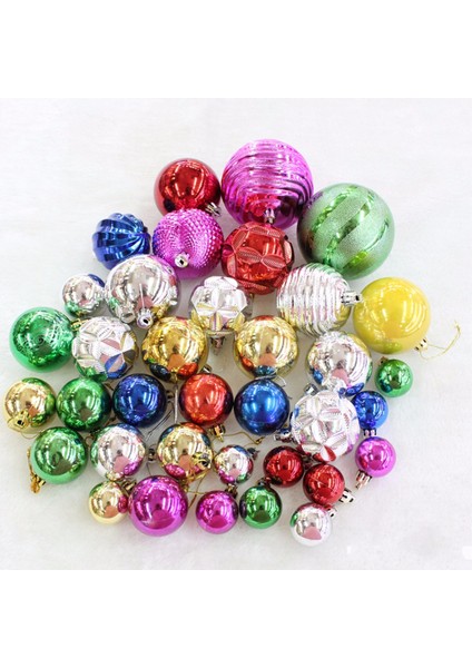 36 Adet Noel Parıltılı Işık Baubles Süsler Toplar Parti Noel Ağacı Süslemeleri (Yurt Dışından) modelleri