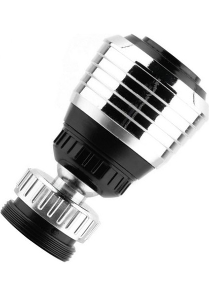 360 Derece Difüzör Döner Mutfak Aksesuarları Temizleme Meyve Sebze Araçları Sıçramaya Dayanıklı Su Tasarrufu Sağlayan Duş Mutfak Aletleri Gümüş + Siyah (Yurt Dışından) fiyatları