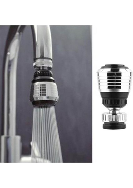 360 Derece Difüzör Döner Mutfak Aksesuarları Temizleme Meyve Sebze Araçları Sıçramaya Dayanıklı Su Tasarrufu Sağlayan Duş Mutfak Aletleri Gümüş + Siyah (Yurt Dışından) modelleri