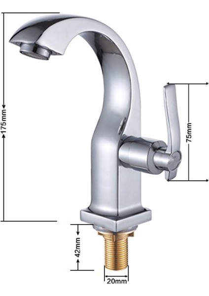 En Iyi Araç Bakır Alaşımlı Banyo Musluk Lavabo Banyo Sı Tek Kolu Soğuk Tapwear (Yurt Dışından) indirimleri