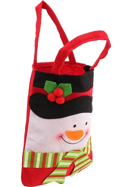 Noel Noel Baba Kardan Adam Dekorasyonu Noel Hediye Çantası Şeker Kesesi Çorap Çanta (Yurt Dışından) fiyatları