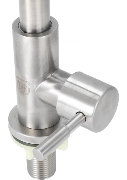 G1/2in Konu Paslanmaz Çelik Tek Soğuk Tek Delikli Lavabo Su Musluğu 360 Derece Döndürme Mutfak Musluk (Yurt Dışından) fırsatları