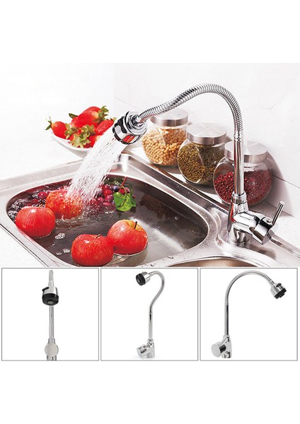 Yardımcı Aletler Mutfak Lavabo Sı Iki Yönlü Musluklar Musluk Filtresi 360 Derece Dönen Bakır Musluk Püskürtücü [] (Yurt Dışından) fiyatları