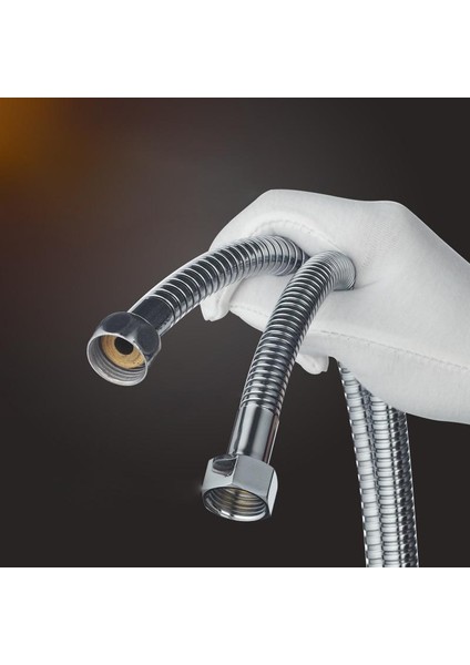 Banyo 1.5m 2m 3m Esnek Paslanmaz Çelik Duş Başlığı Aksesuarı Thi (Yurt Dışından)