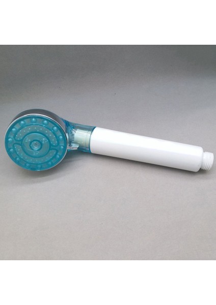 Ayarlanabilir Moda El Duş Başlığı Banyo 7 Renk Değiştirme - Gümüş (Yurt Dışından)