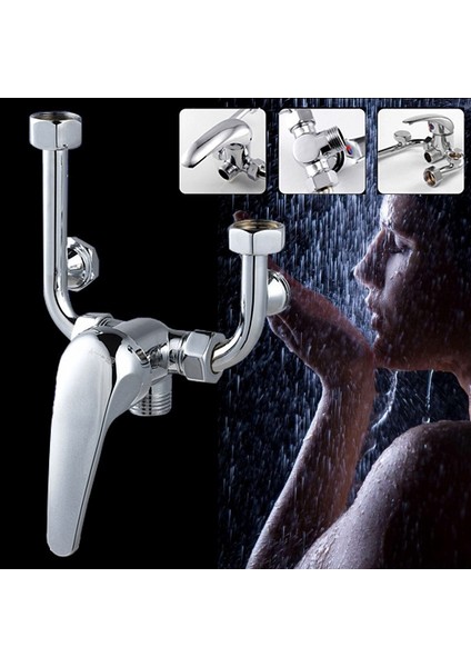 Ev Asistanı Yeni Banyo Küveti Duş Sı Duvara Monte Duş Banyo Musluğu Vana Musluk Sı Sıcak (Yurt Dışından)