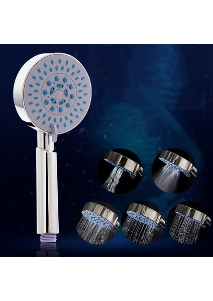 En Iyi Araç Kcasa KC-SH436 El 5 Mod Ayarlanabilir Duş Başlığı Spa Basınçlı Filtreli Banyo Duş Başlığı (Yurt Dışından) fırsatları