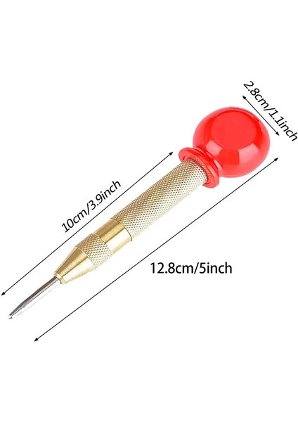 2 Paket Otomatik Matkap Merkezi Nch Yaylı Kırma El Aleti, Çelik Merkezi Delik Nch Marker Scriber (Yurt Dışından) fiyatları