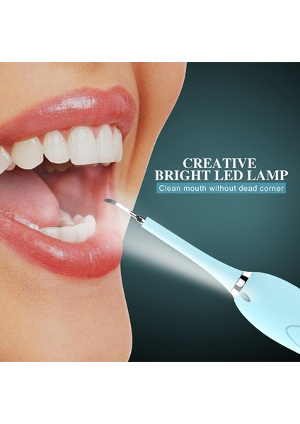 Elektrikli Diş Ölçekleyici Diş Taşı Sökücü Wening Diş Instent Yıkama Cihazı Mavi (Yurt Dışından) fırsatları