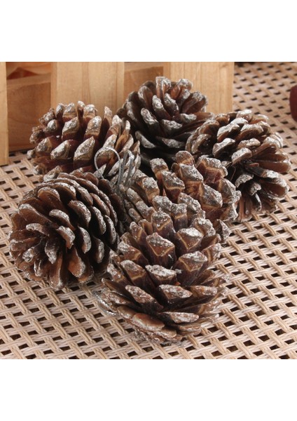 9 Adet Çam Kozalağı Noel Çam Kozalakları Asılı Noel Baubles Ağacı Parti Dekor Süsleme (Yurt Dışından)