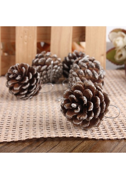 9 Adet Çam Kozalağı Noel Çam Kozalakları Asılı Noel Baubles Ağacı Parti Dekor Süsleme (Yurt Dışından) fiyatları