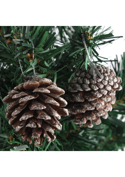 9 Adet Çam Kozalağı Noel Çam Kozalakları Asılı Noel Baubles Ağacı Parti Dekor Süsleme (Yurt Dışından) modelleri