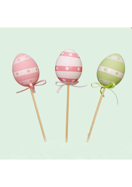 9 Adet/takım Moda Dıy Plastik Boyama Boyalı Paskalya Yumurtaları Sopalarla Çocuk Hediye El Oyuncaklar Ev Partisi Süslemeleri Yumurta Paskalya Günü Çocuk Hediyeler Ev Partisi Şekerleri (Yurt Dışından) modelleri