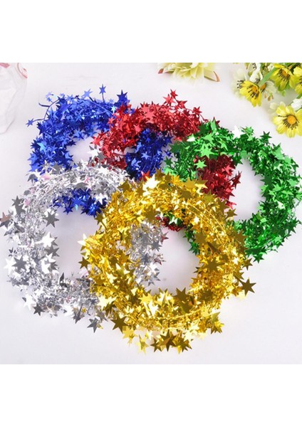 5m Noel Noel Dekorasyonu Yıldız Rattan Süs (Null) (Yurt Dışından) fiyatları