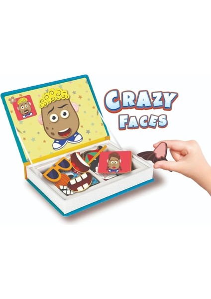 Crazy Faces Çılgın Suratlar Manyetik Oyun