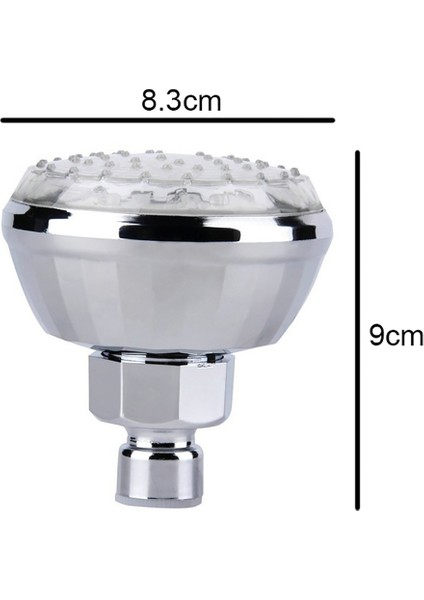 Romantik Otomatik 360 Derece Ayarlanabilir Çok Renkli LED Sensörlü Üst Duş Başlığı (Yurt Dışından) fırsatları