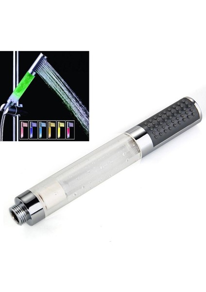 Banyo Için Termal LED Işık Sensörlü Duş Başlığı - Çok Renkli (Yurt Dışından)